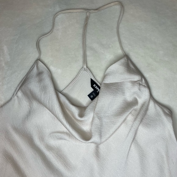 Express Women’s Satin Cowl Neck Cami - Picture 2 of 6